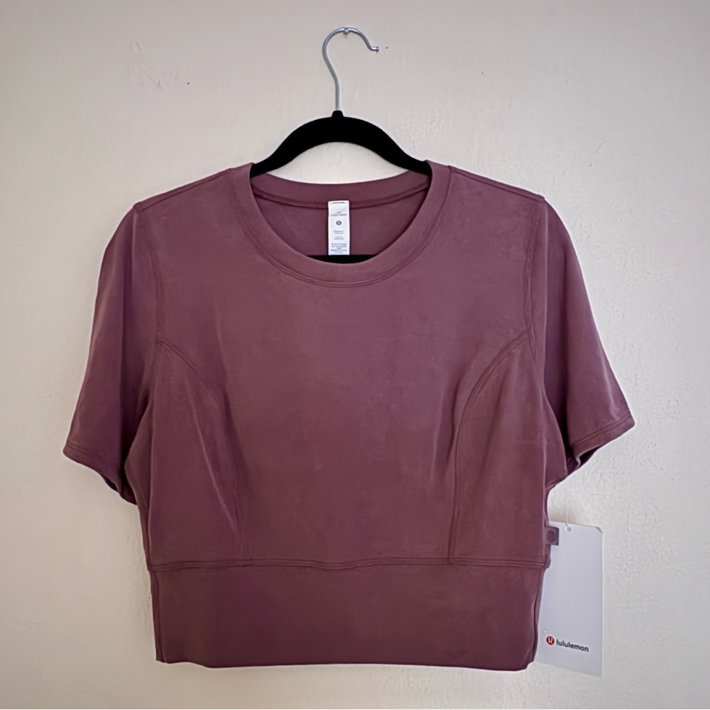 lululemon athletica Twist-Back Ribbed Short Sleeve Top